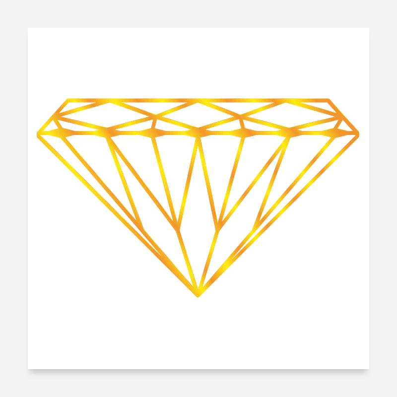 Diamond Poster 24" x 24" (60x60 cm)