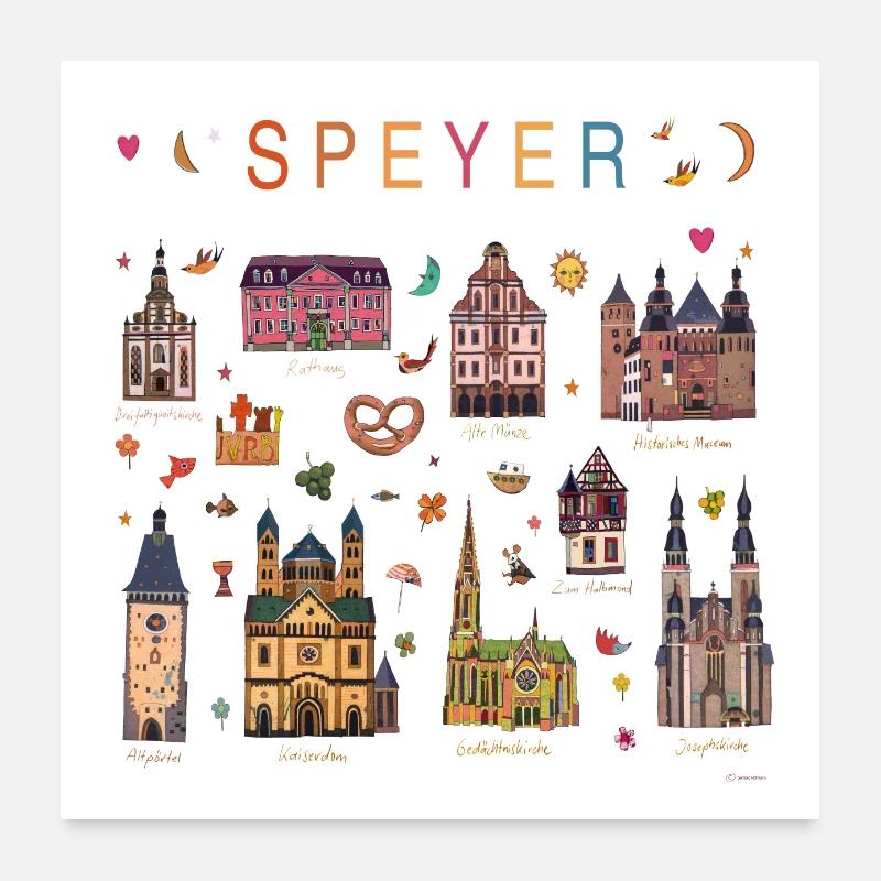 SPEYER Poster 60 x 60 cm