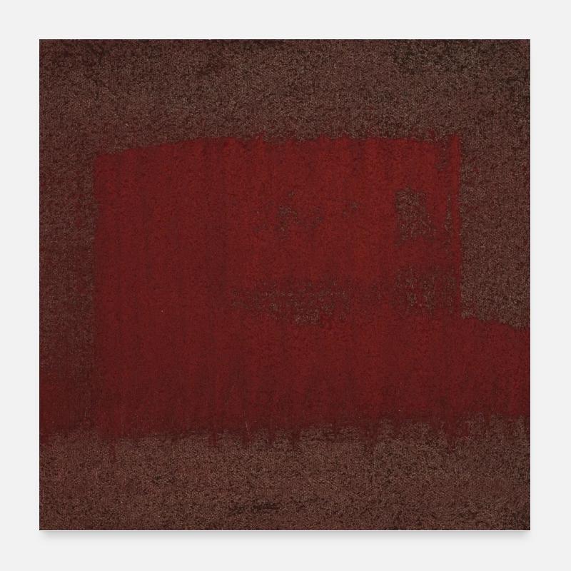 Abstraktes Bild Poster 60x60 cm