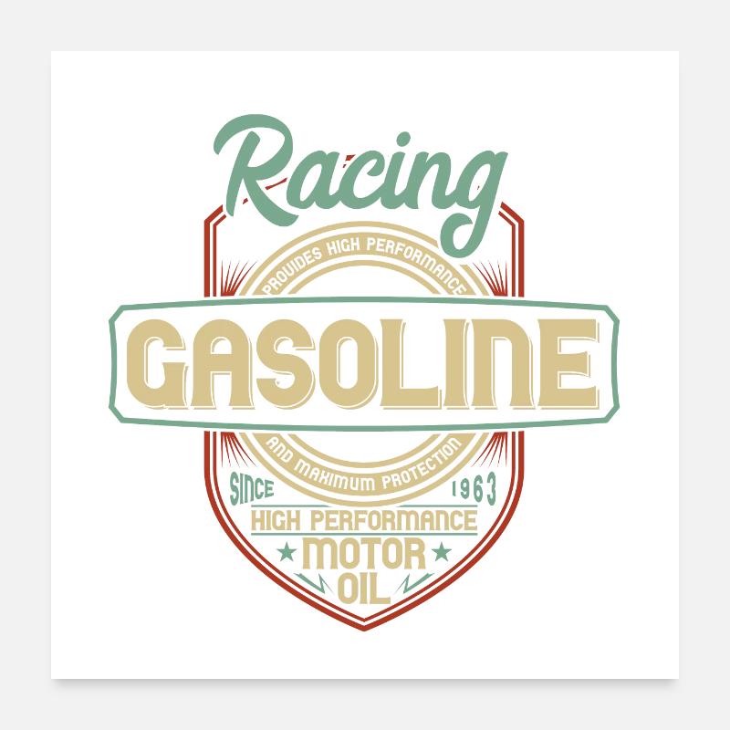 ESSENCE DE COURSE Poster 60 x 60 cm