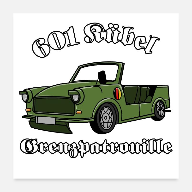 601kuebel Poster 60x60 cm