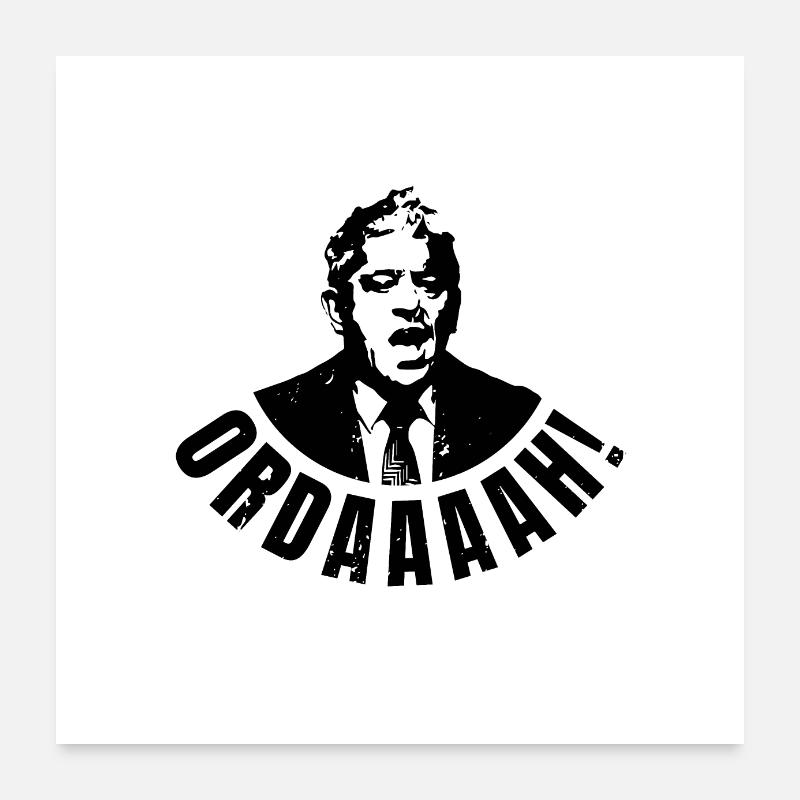 John Bercow - Commandez! Poster 60 x 60 cm