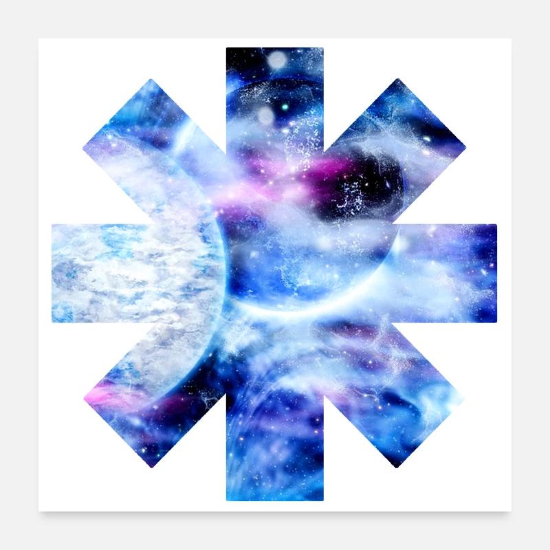 Sternchenraum Poster 60x60 cm