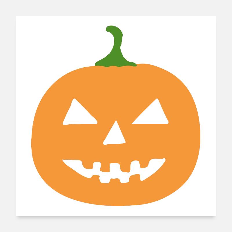 halloween-Jack-o'-lantern Poster 24" x 24" (60x60 cm)