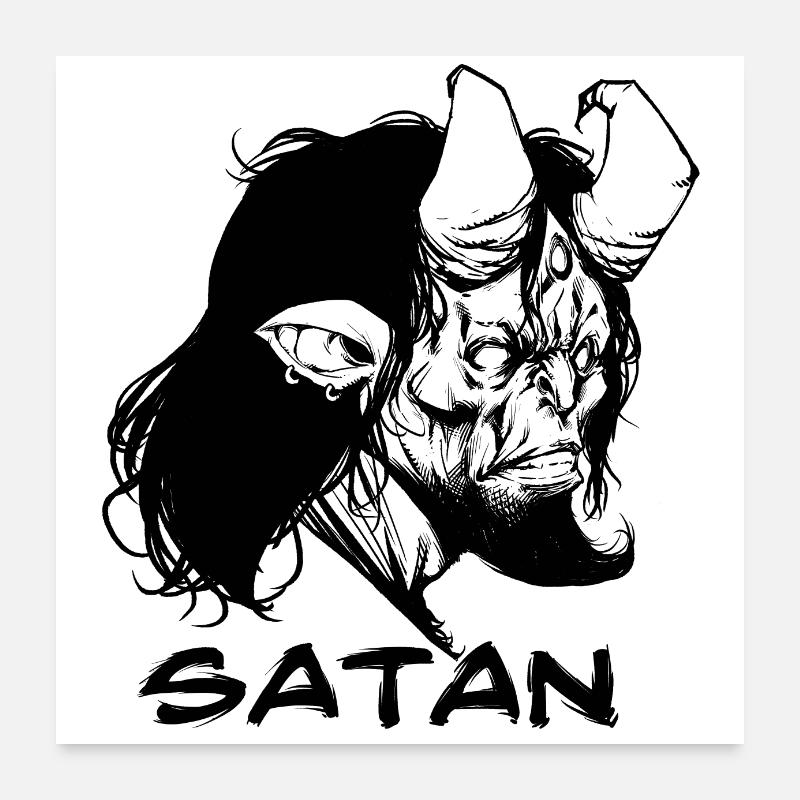 Devil Poster 24" x 24" (60x60 cm)
