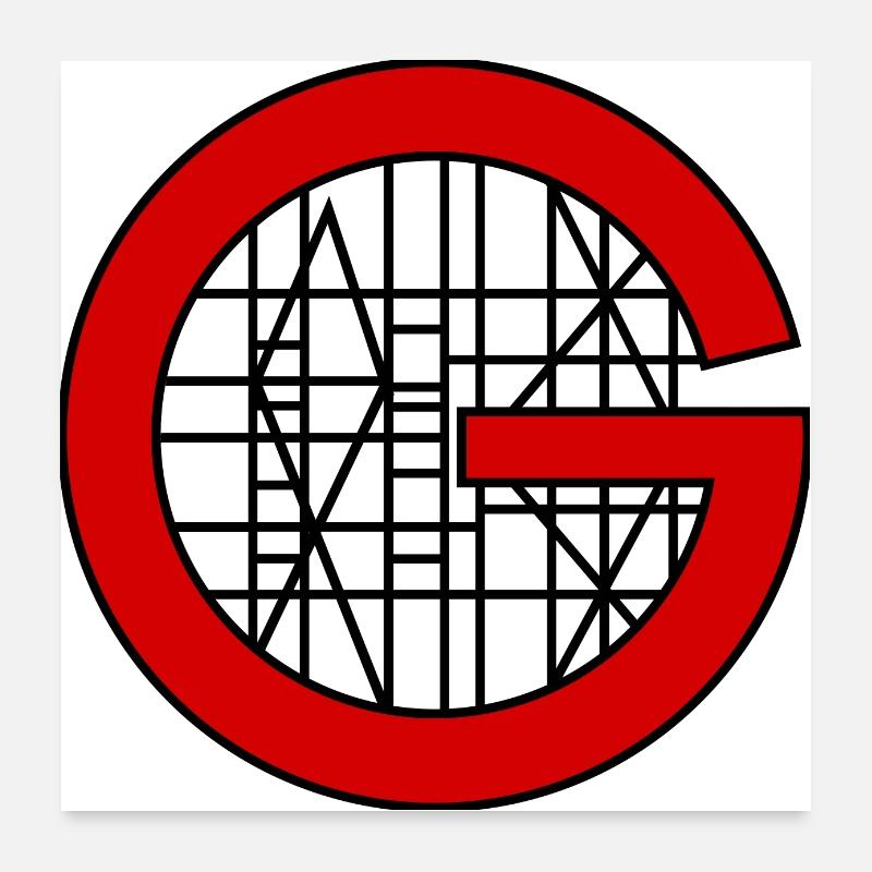 Scaffolding Builder Guild Sign Shirt Poster 24" x 24" (60x60 cm)