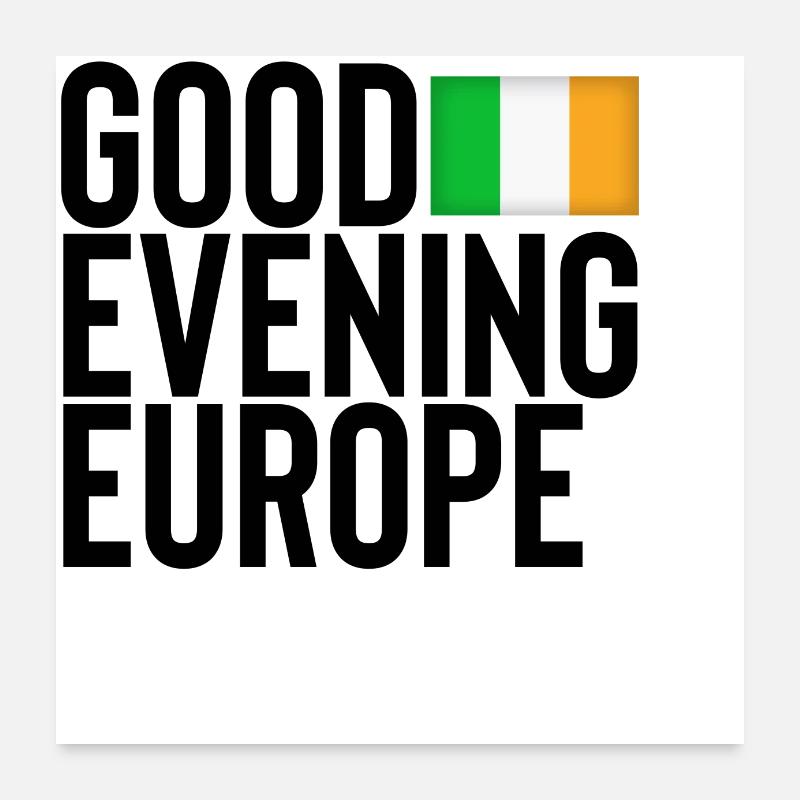 eurovision Poster 24" x 24" (60x60 cm)