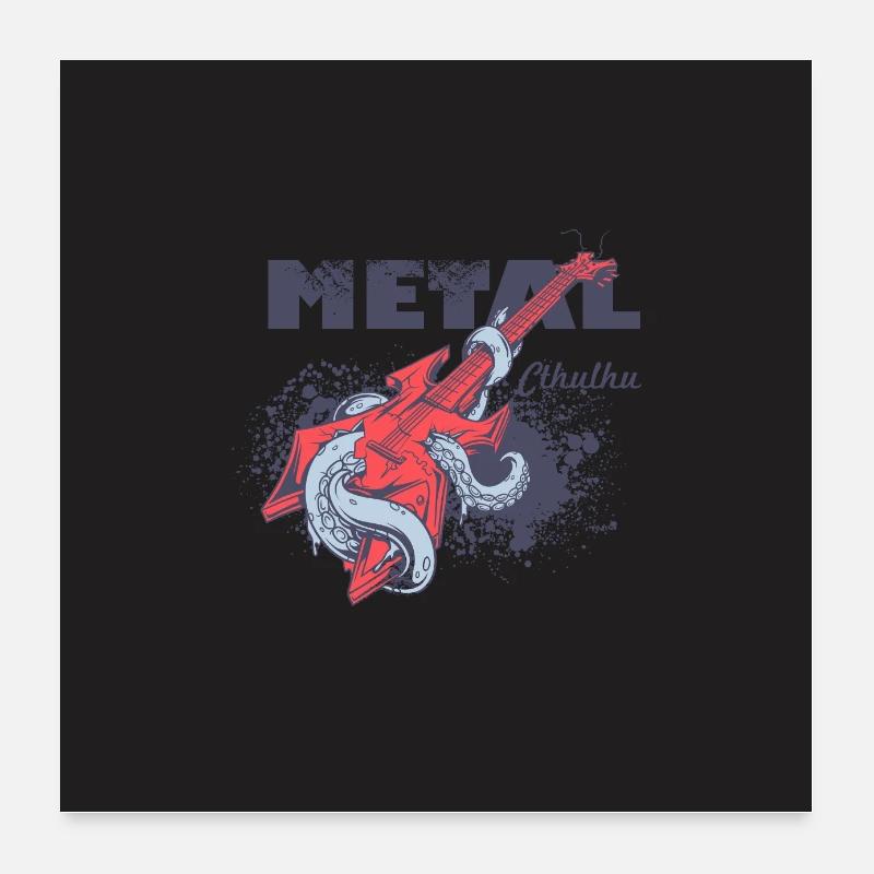 Metal Milicien Poster 60 x 60 cm