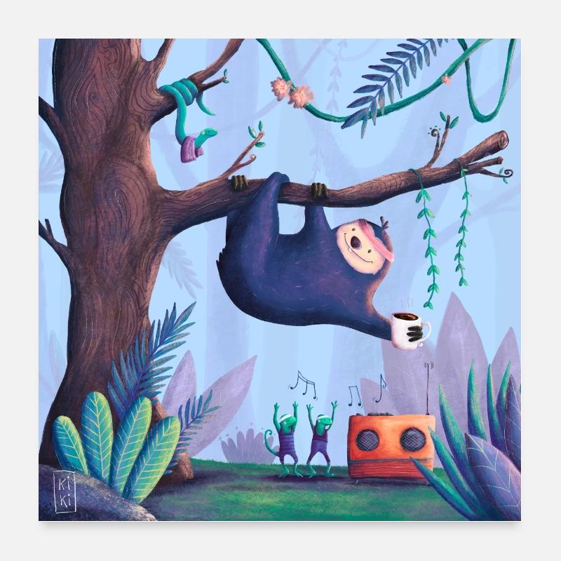 Paresse Poster 60 x 60 cm