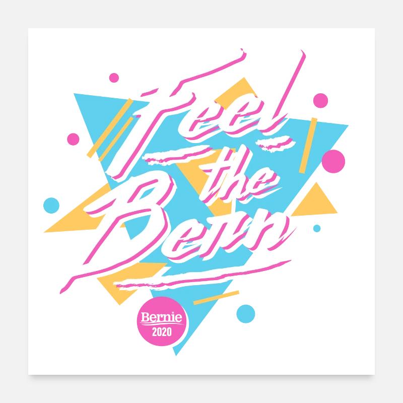 Fühle das Bern Poster 60x60 cm