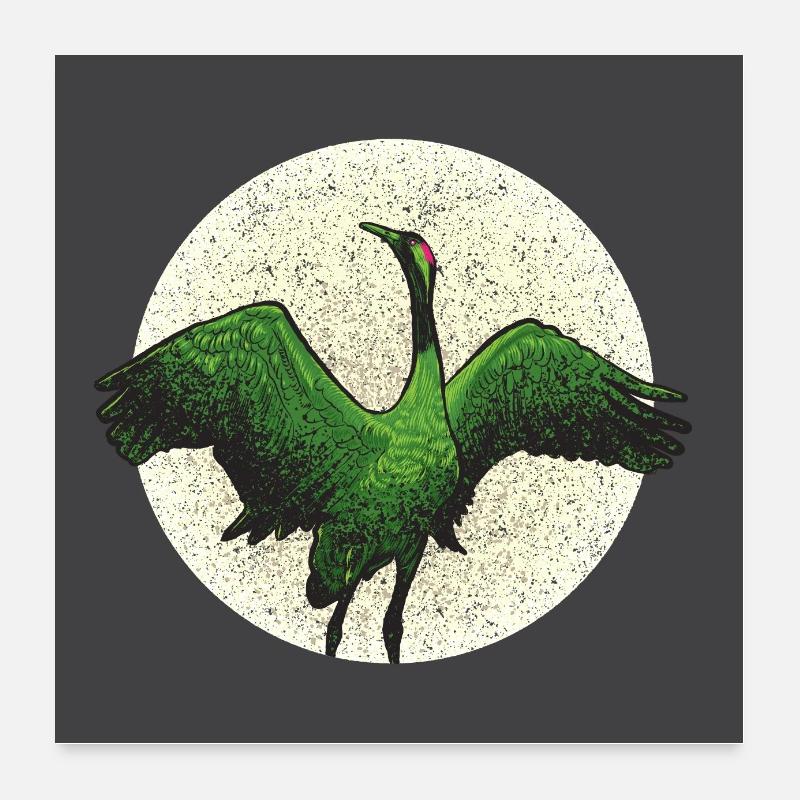 Kranplakat Poster 60x60 cm