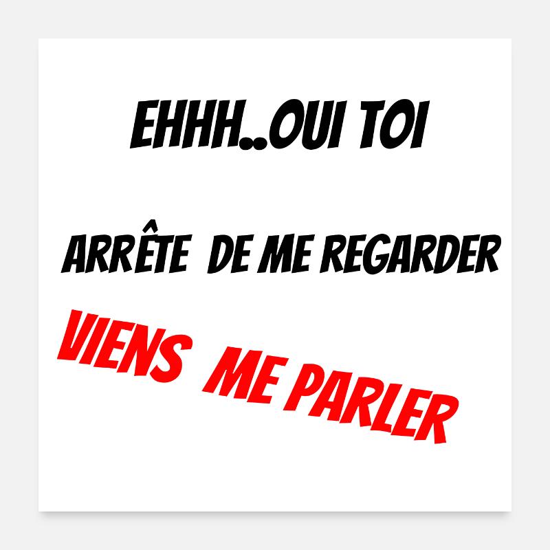 DRAGUE Poster 60 x 60 cm