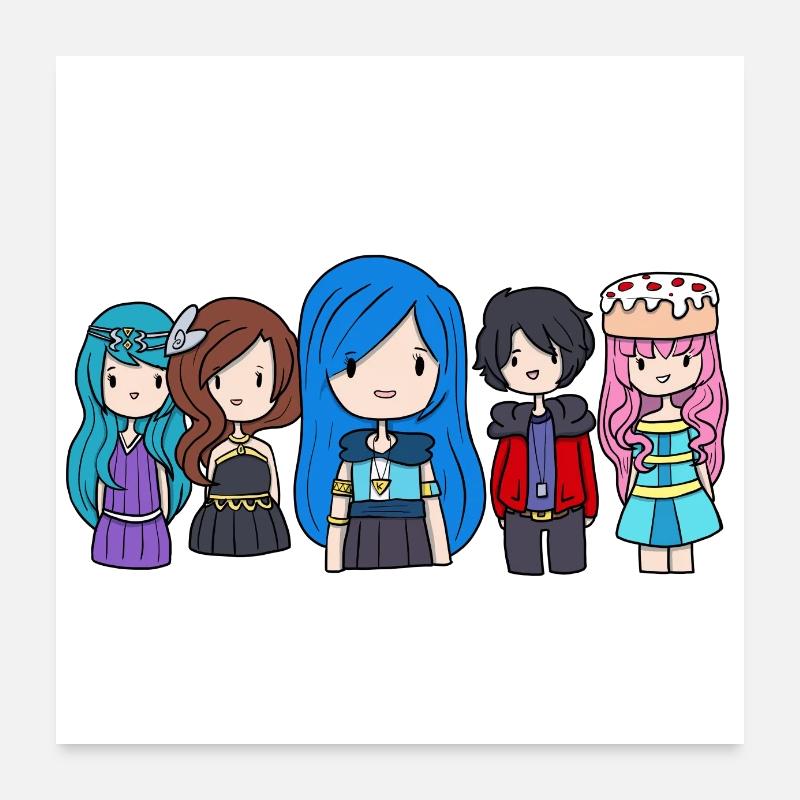 Comic Krew Poster 60x60 cm