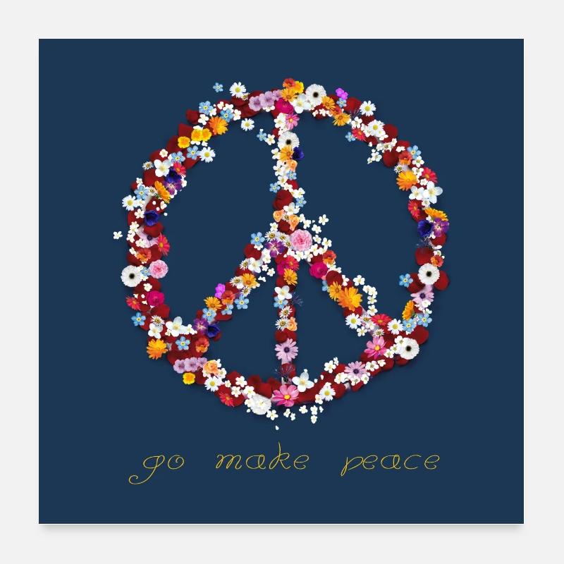 Peace Poster 60x60 cm