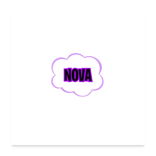 Nova's Logo - Poster 24 x 24 (60x60 cm)