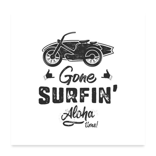 Gone Surfing Black