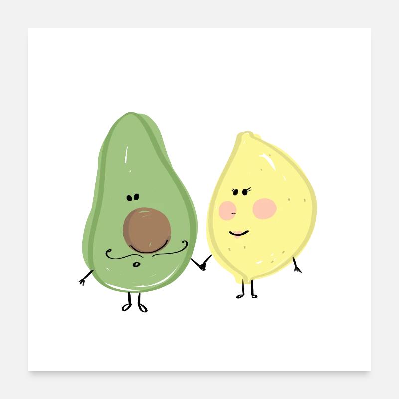 Amour Poster 60 x 60 cm
