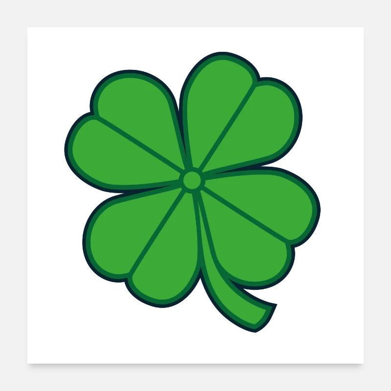 Shamrock Poster 24" x 24" (60x60 cm)