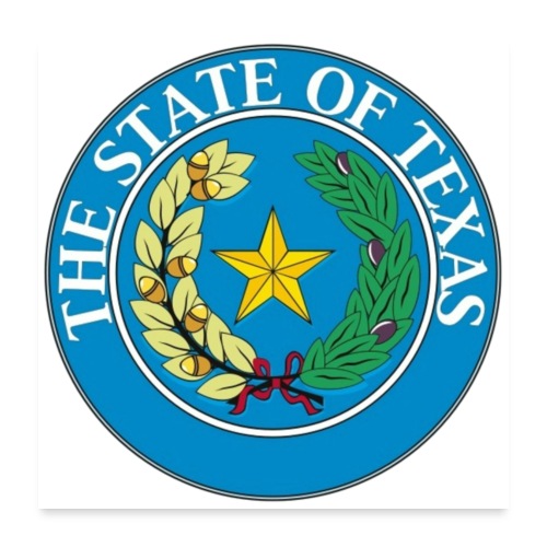 THE STATE OF TEXAS - Poster 60x60 cm