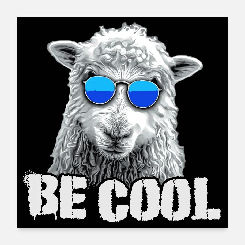 soit cool Poster 60 x 60 cm