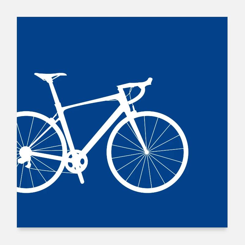 vélo Poster 60 x 60 cm