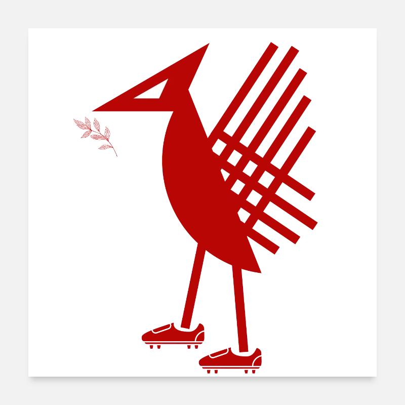 Nous sommes le perchoir Poster 60 x 60 cm