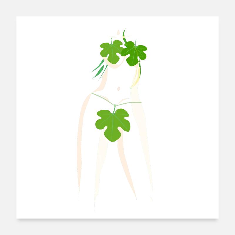 Abstrait Eve Poster 60 x 60 cm