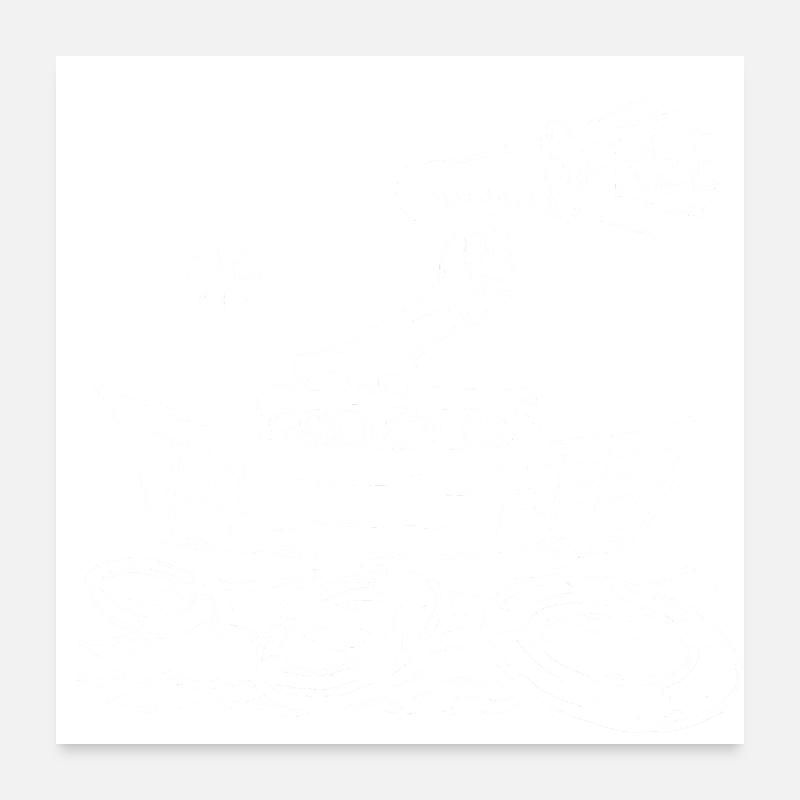 Rettungsboot, Seenotrettung Poster 60x60 cm