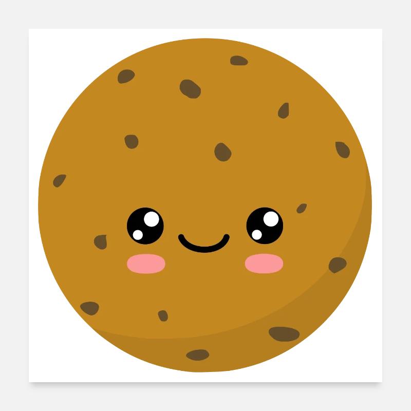 Plätzchen Poster 60x60 cm