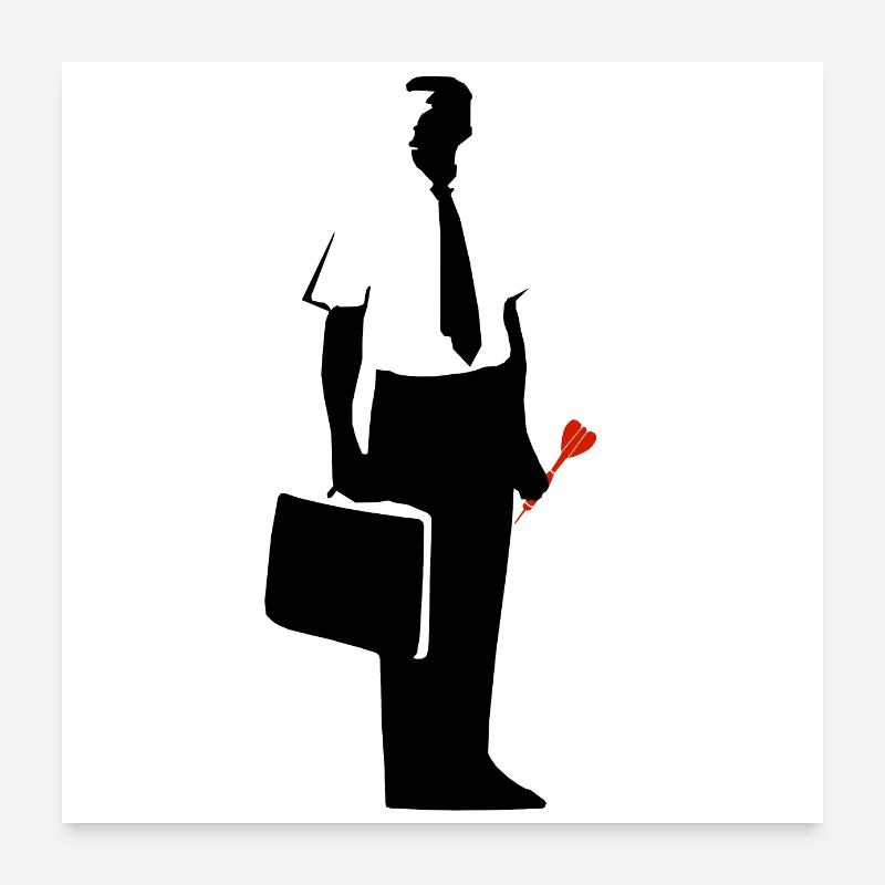 Coupe du monde de fléchettes Falling Down Poster 60 x 60 cm