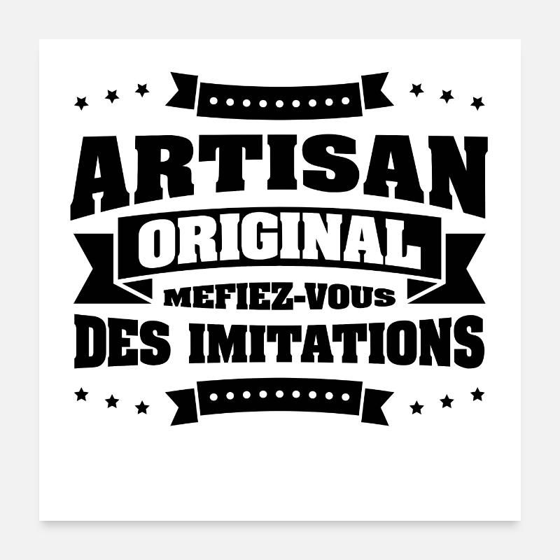 ARTISAN ORIGINAL Poster 60 x 60 cm