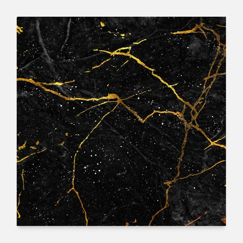 Marmor Textur Poster 60x60 cm