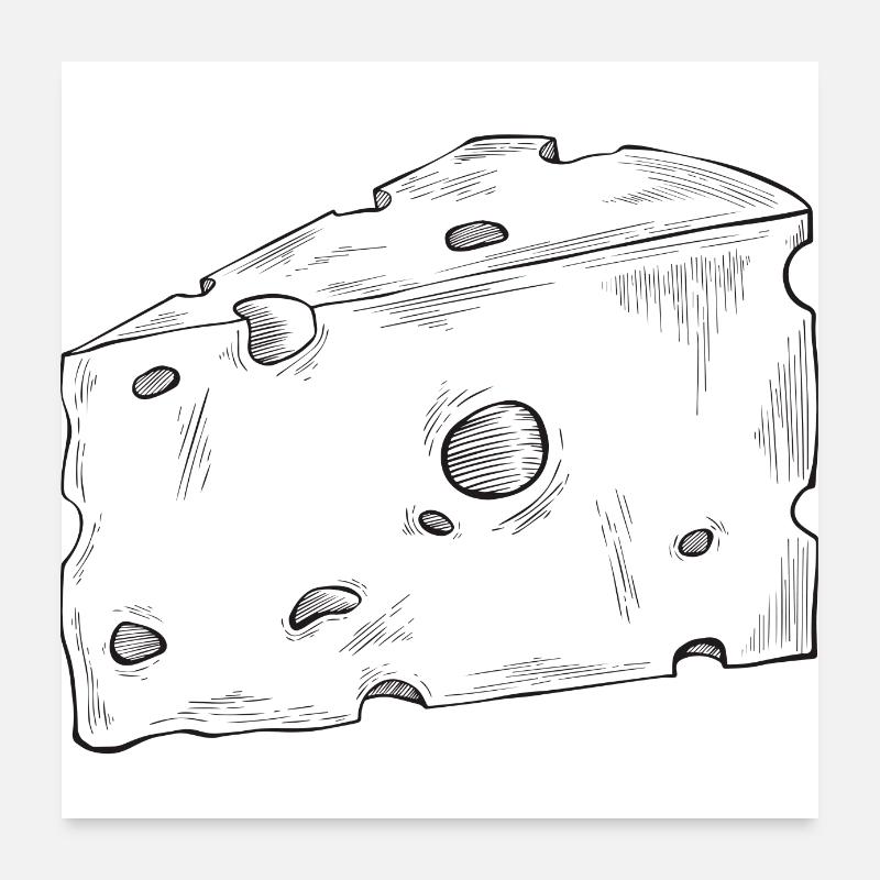 fromage Poster 60 x 60 cm