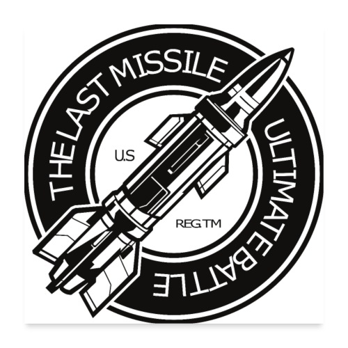 Le dernier missile - Poster 60 x 60 cm