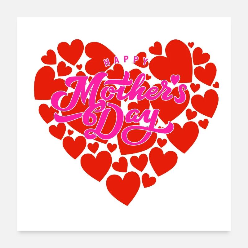 MOTHER'S DAY Poster 24" x 24" (60x60 cm)