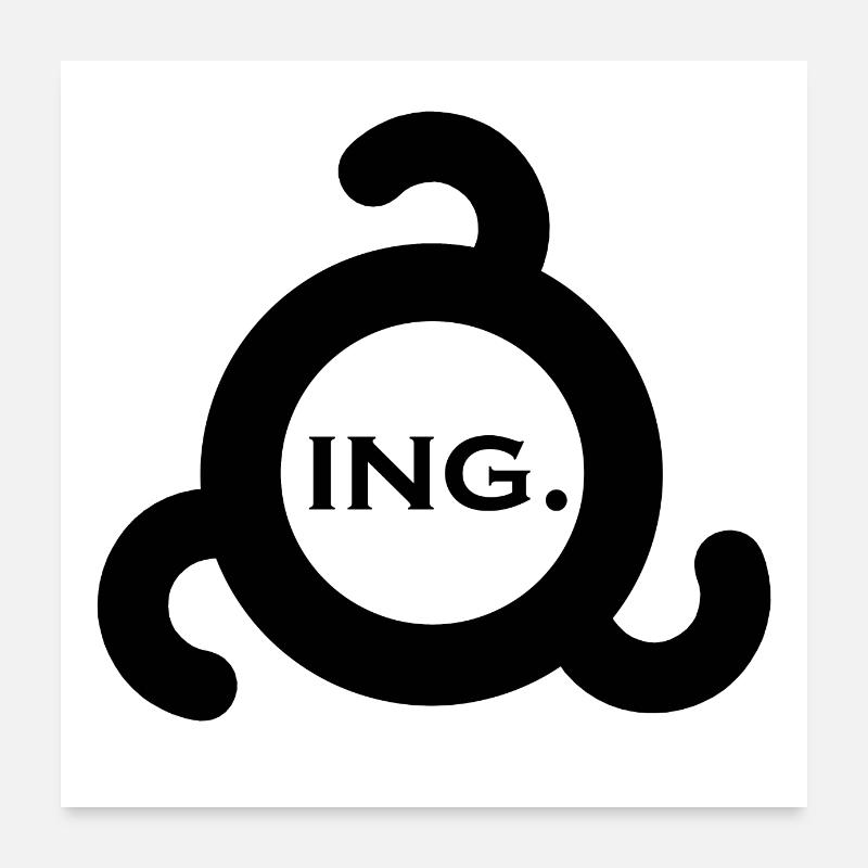 ing. Ingush Poster 60 x 60 cm
