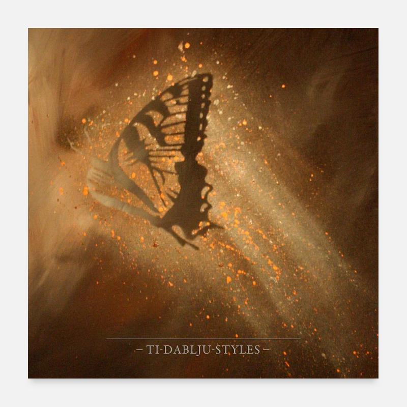 Effet papillon 2 Poster 60 x 60 cm