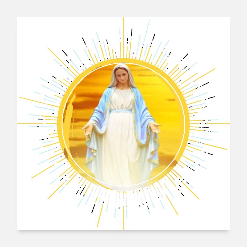Marie Vierge Poster 60 x 60 cm