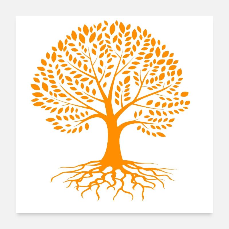 Tree of Life Poster 24" x 24" (60x60 cm)