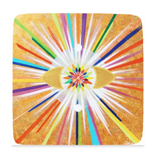 Sternentor Regenbogen-Lichtkraft - Sonja Ariel - Poster 60x60 cm