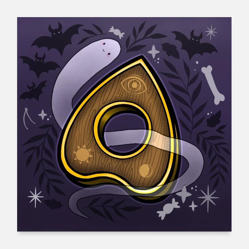 Planchette effrayante Poster 60 x 60 cm