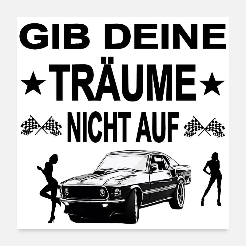 Auto Poster 60x60 cm
