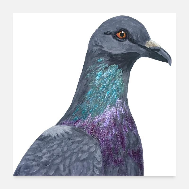 Dove Poster 24" x 24" (60x60 cm)