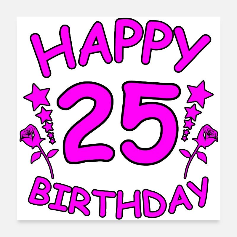 Compleanno Poster 60x60 cm