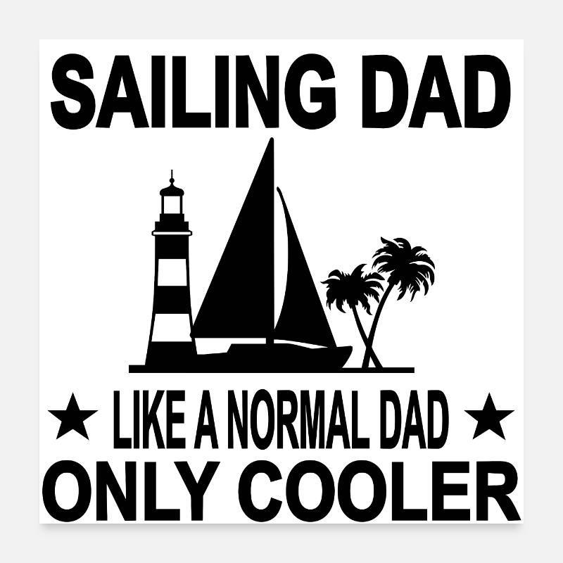 Sail Poster 24" x 24" (60x60 cm)