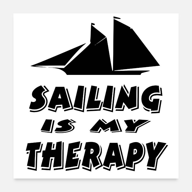 Sail Poster 24" x 24" (60x60 cm)