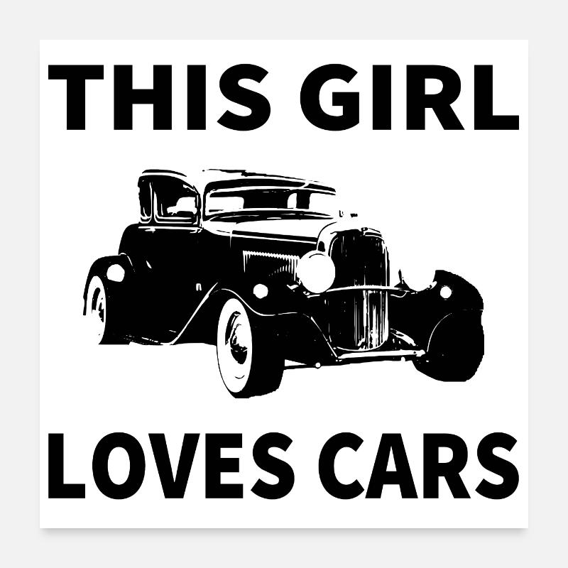 Auto Poster 60x60 cm