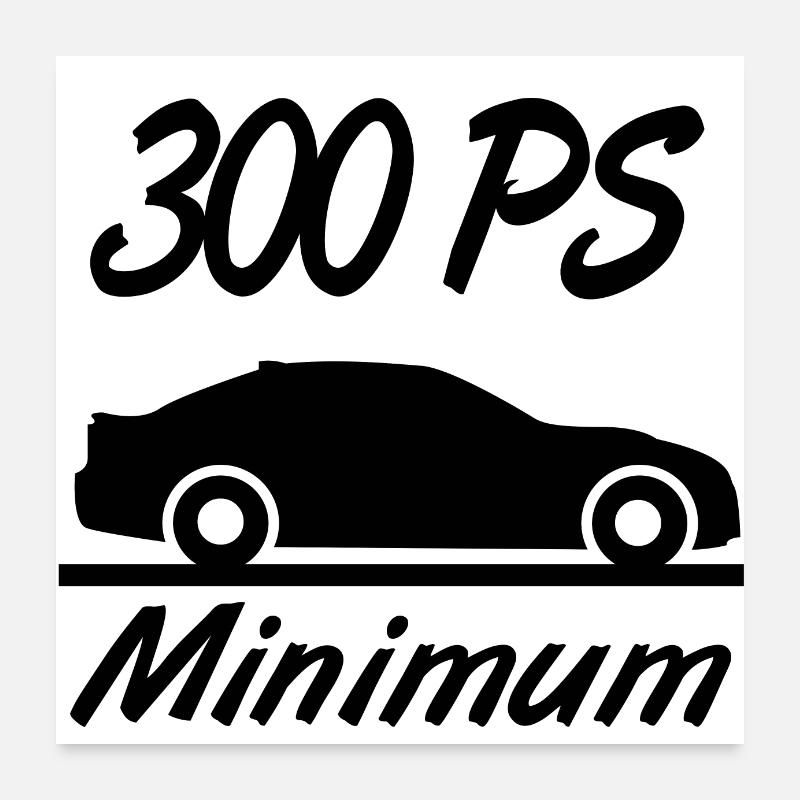 Auto Poster 60x60 cm