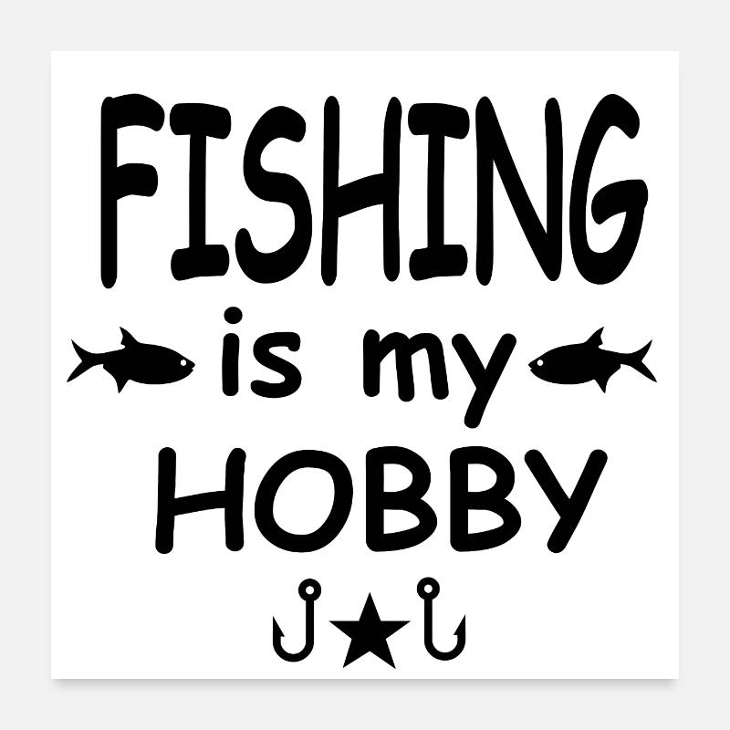 Angling Poster 24" x 24" (60x60 cm)