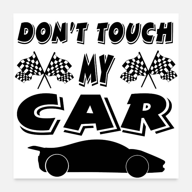 Car Poster 24" x 24" (60x60 cm)